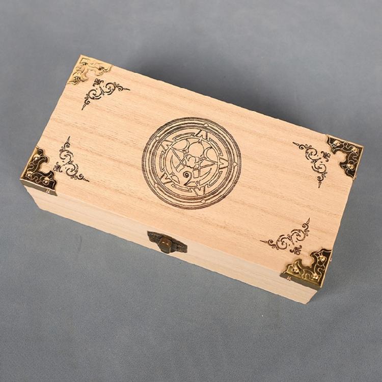 Wood Box Playing Cards Case Packing Poker Bridge Wood Box Poker Card Container