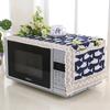 Fashion Microwave Dust Cover Cartoon Tree Leaf Printed Dustproof Cloth Pocket Water Proof Oven Nordic Style