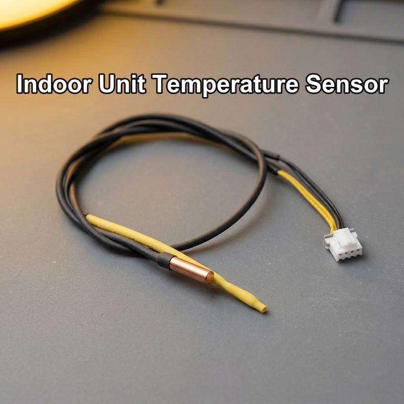 47Cm Dual Probe Tube Sensor Green Environmentally Friendly Air Conditioning Temperature Sensor Diy Accessory Temperature Sensing