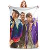 Vintage The Eras Tour 2023 Jonas Brothers JB The Album Blanket Flannel Sofa Throw Blanket for Bedroom Travel Throws Bedspread