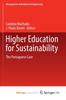 Libro Higher Education for Sustainability : The Portuguese Case