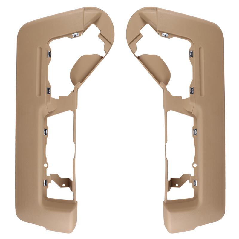 ABLZ-1Pair Front Seat Guard Panel BL3Z-1562187-AA BL3Z-1562186-AA For Ford F-150 Lincoln Mark LT 11-14 Seat Outer Frame Trim