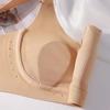Non Marking Underwear for Women Anti Sagging Full Cup No Steel Ring Plus Size Adjustable Sports Bra