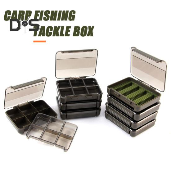 Fishing Lure Storage Box with Multiple Compartments Compact Design Small Size Fishing Accessories Organizer Case