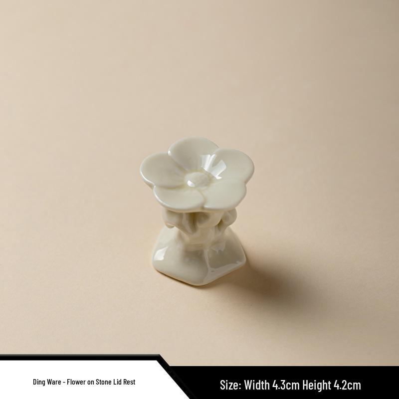 Dingware Ceramic Dragon Scale Gongfu Tea Set with Gaiwan, Anti-Scald Tea Bowl, and Custom Cup