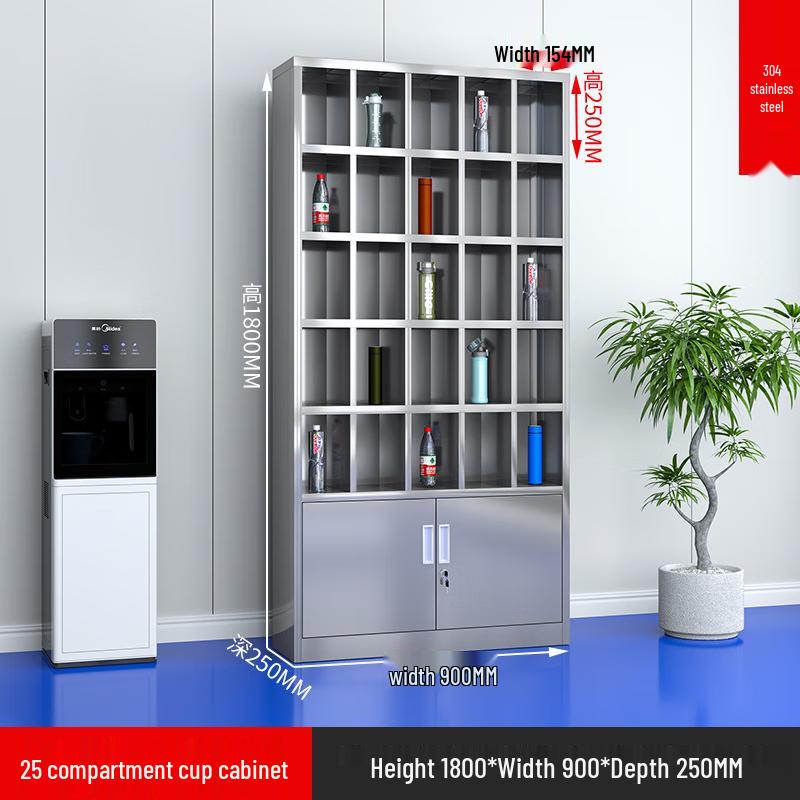 

DANLE Stainless Steel Cup Storage Cabinet
