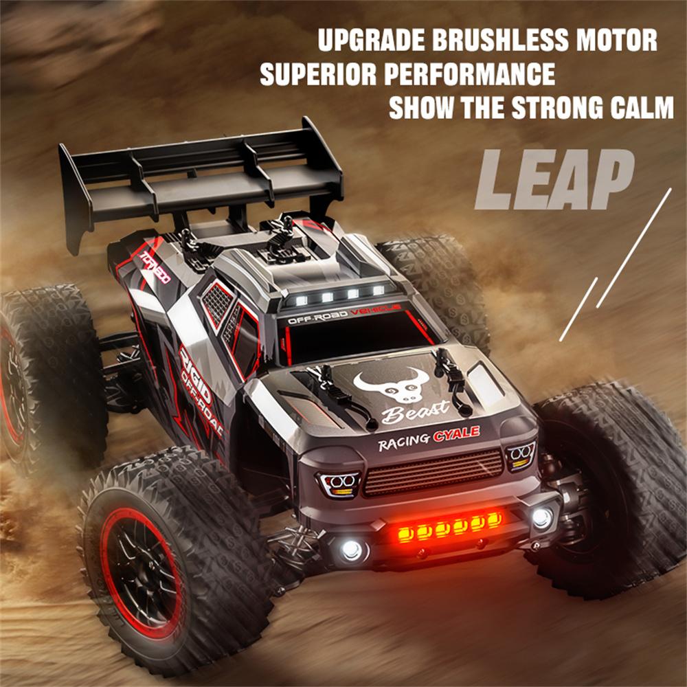 SG316 MAX 1:16 4WD Ferngesteuerter Kletterwagen Bürstenlos Offroad RC Auto mit LED-Licht