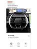 Nezha GT Steering Wheel Cover for 22/24 Models: Ultra-thin Handlebar Cover for Nezha S, V, L, U, AYA, N01, X