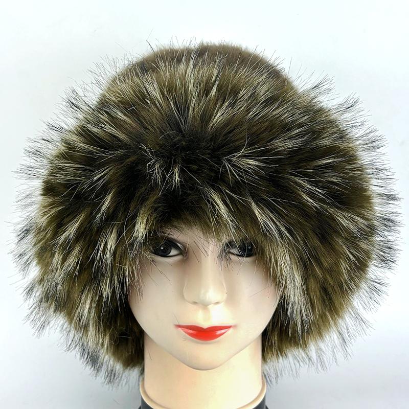 Pălărie Bucket de Iarnă Cadou Pălărie cu Bor Larg Articole de Acoperit Cap Elegante Pălării de Pluș Modă cu Apărătoare pentru Urechi Spălare Manuală Multicolor