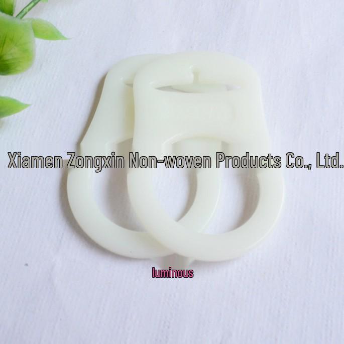 Eco-Friendly Silicone Baby Pacifier Ring with Soothing Buckle