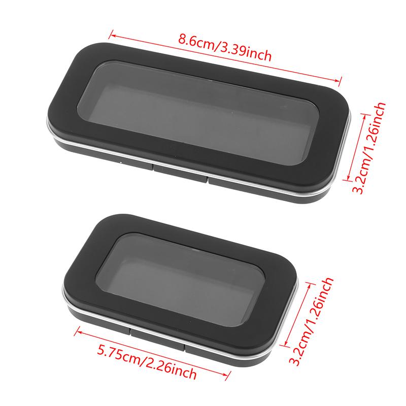 Leere magnetische Kosmetikpalette 1/2/3/4/6/7/12 Fächer Eisenplatte Lidschatten Rouge Lippenstift DIY Make-up Box