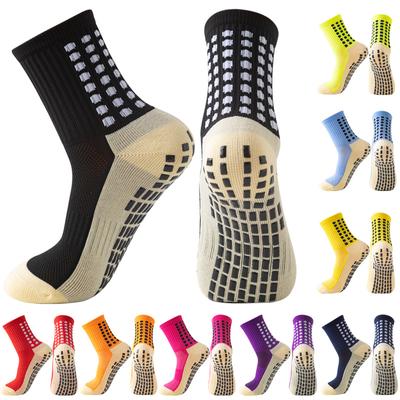 Herren Fußball Socken Sport Radfahren Grip Socken Anti Slip Non Slip Grip Pads für Fußball Basketball Neue