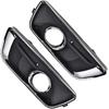 20768823 + 20768846, Pair Set Fog Light Lamp Bezel Cover, 2013-2014 Compatible with Chevrolet Malibu Eco