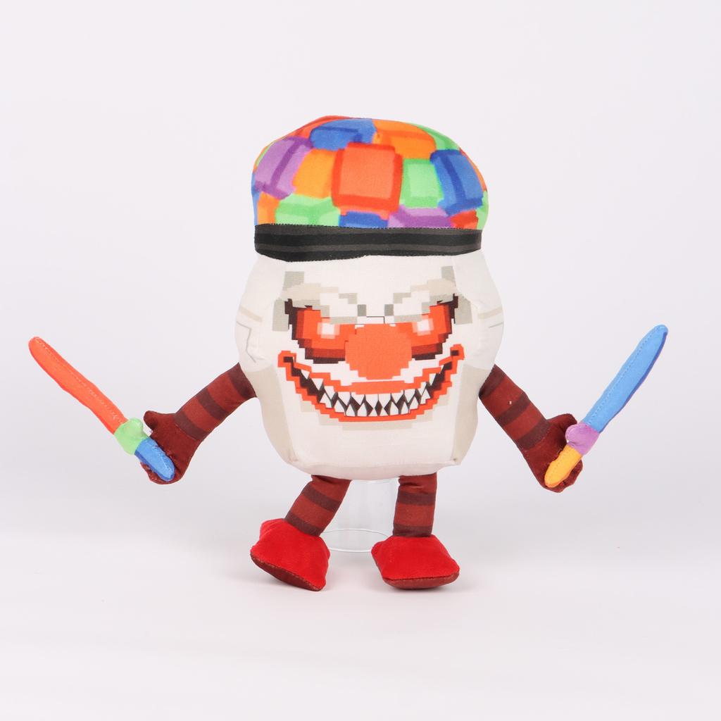 25cm Steal A Brainrot Esok Schule Plüsch Nr. 9 Haus Stofftier Plüsch Stofftier Spielzeug Kawaii Spielzeug für Kinder Weihnachtsgeschenke