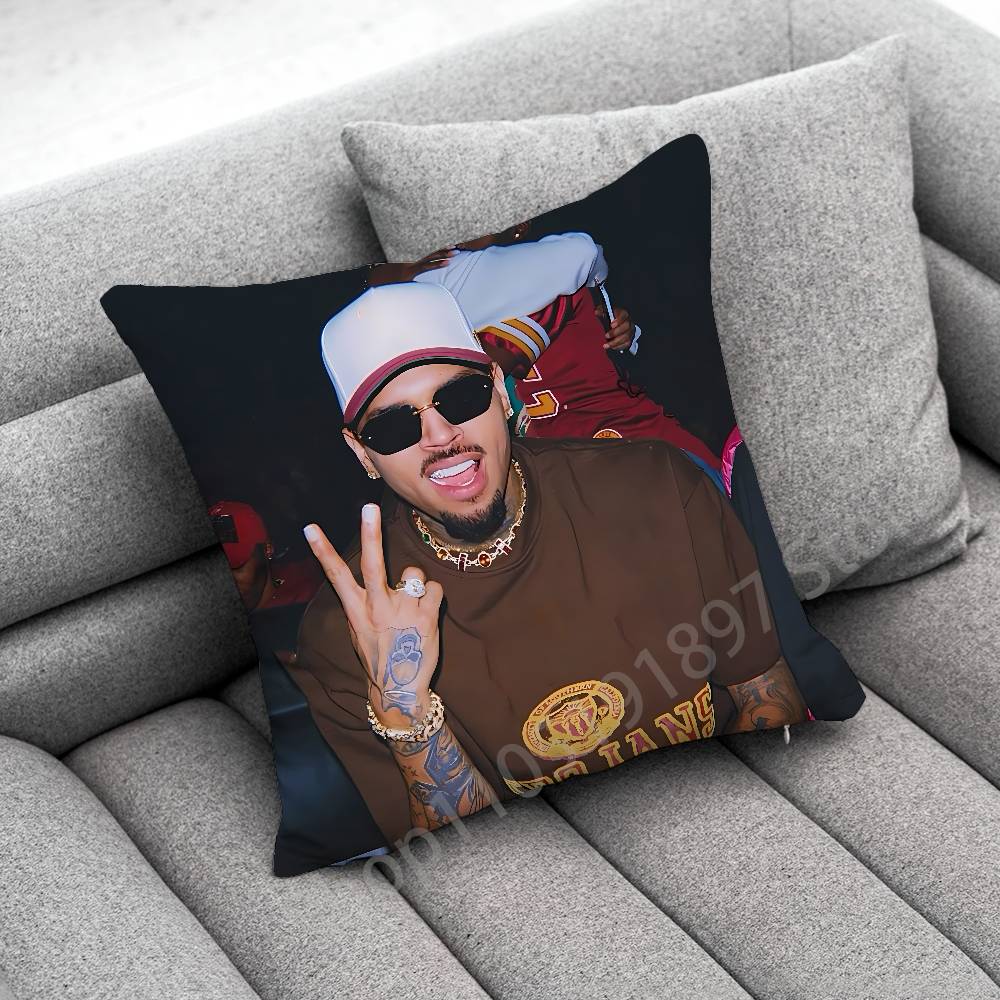 C-Chris B-Brown Breezy Throw Pillow Case For 55x55cm 40x40cm 45x45cm 50x50cm 30x30cm Square Office Pillowship Cover