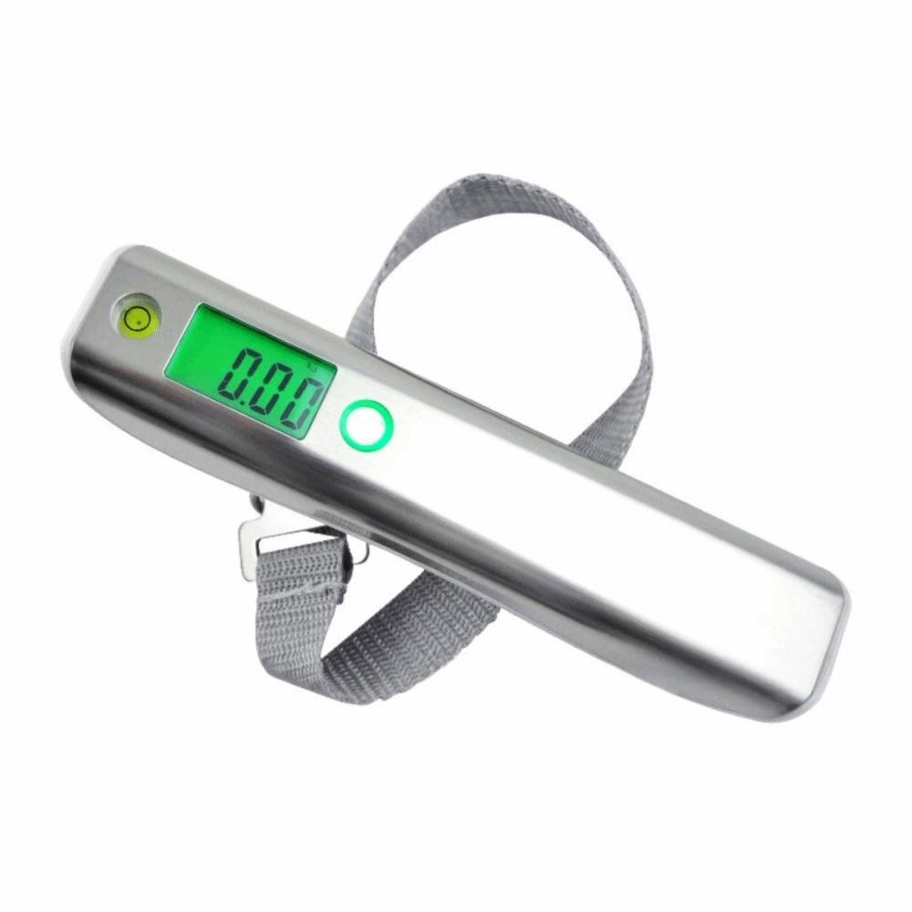 Stainless Steel Cover Travel Baggage Weight Scale Max 50kg Electronic Weighing Scale  Kitchen Tool