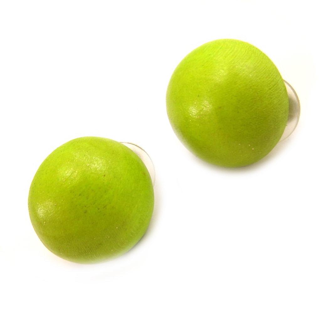 Les Trésors De Lily [L5175] - Clips 'Amazonia' grünes Holz (2 cm)