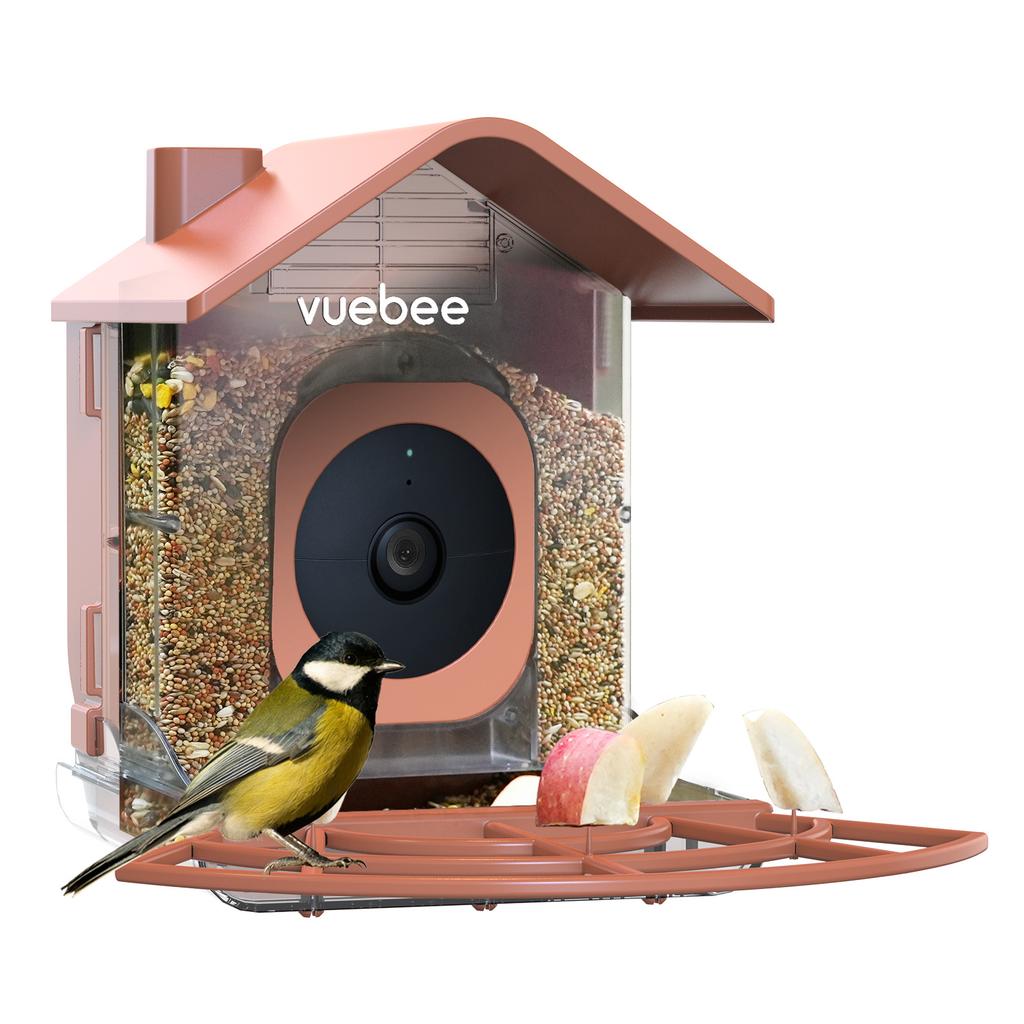 Outdoor Bird Feeder with Camera Housing, Camera-Compatible Bird Feeder, Outdoor Bird Watching Feeder for Garden