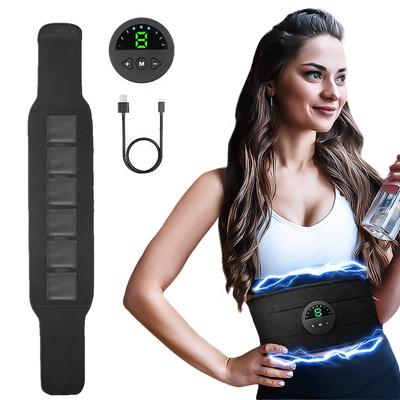 EMS Stimolatore Muscolare Massaggiatore USB Elettrico Tonificante Addominale Cintura Addominale Vibrazione Corpo Vita Pancia Dimagrimento Fitness Massaggiatore