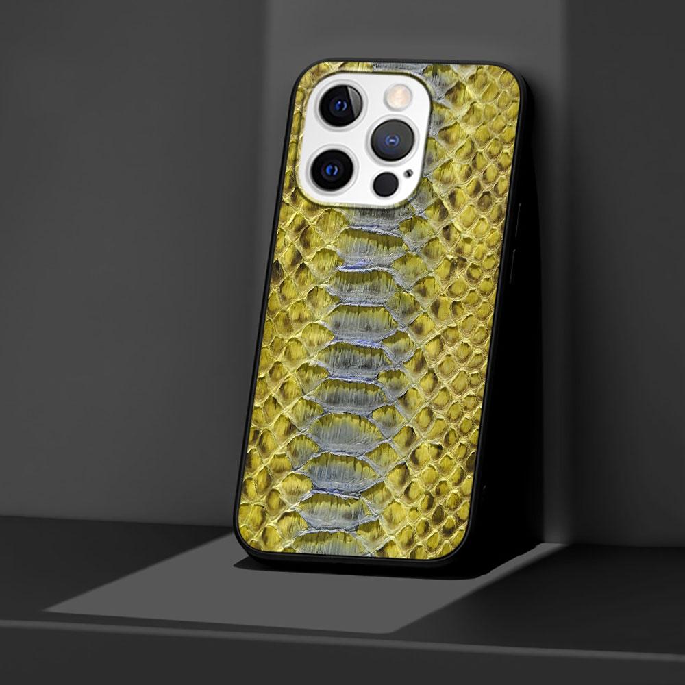 Snake Skin Case for Apple iPhone 14 11 7 SE 2020 8 X XS 13 12 Mini XR 15 Pro Max Silicone Black Soft Phone Cover