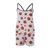 Weiches 2-teiliges Pyjama-Set für Damen, ärmellose Shorts, Loungewear-Sets, Pyjamas, Nachtwäsche