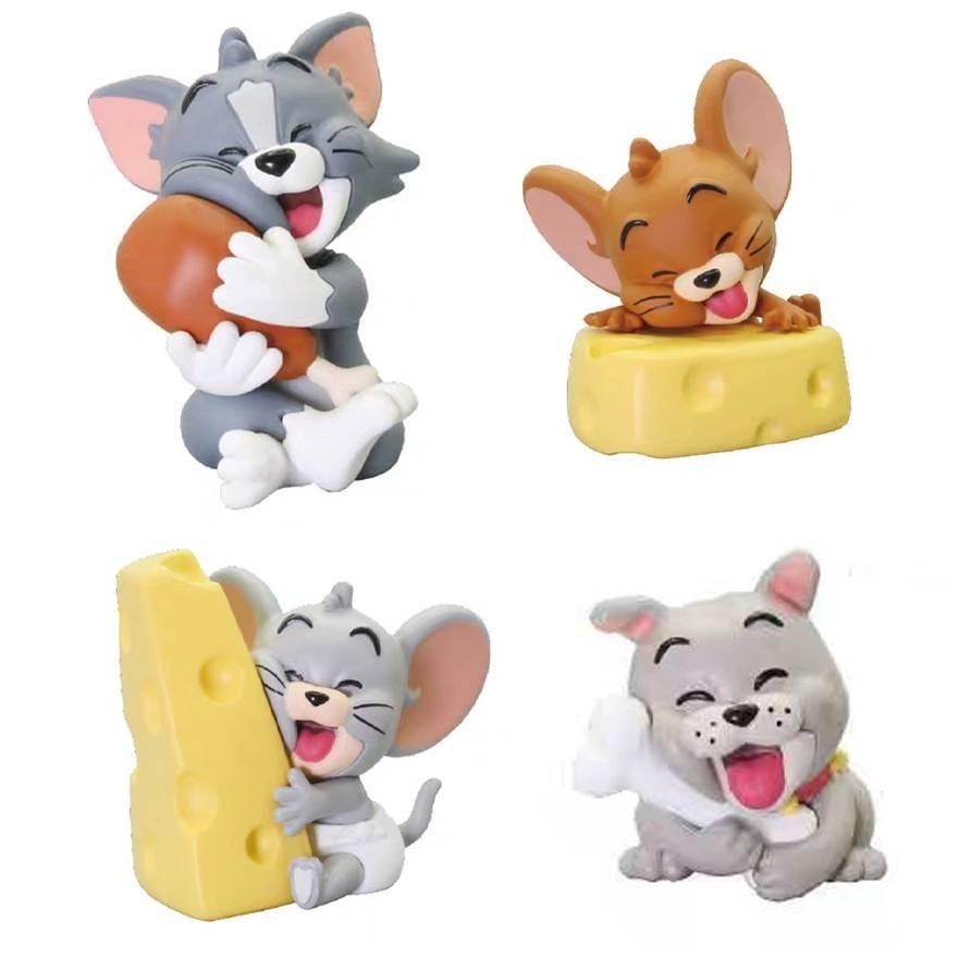 Jerry Tom And Abs Action Figure Model For Car Desktop Decoration Collectors