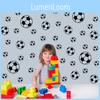 Pvc Fußballmuster Wandkunst Aufkleber Für Kinder Schlafzimmer Spielzimmer Dekoration Zuhause