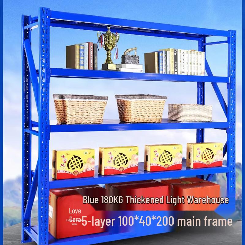 WEZHO Heavy-Duty 5-Tier Industrial Storage Shelving Unit