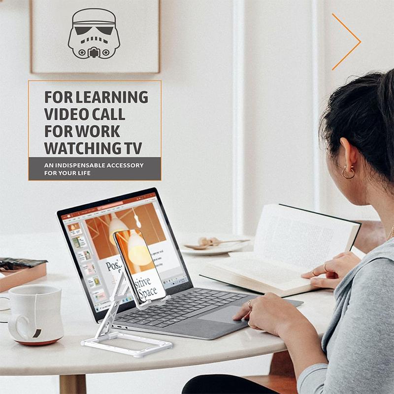 Mobile Phone Stand Desktop Mobile Phone Stand,Foldable Portable Mobile Phone Stand,Adjustable Angle,Suitable for 4-12 inchMobile