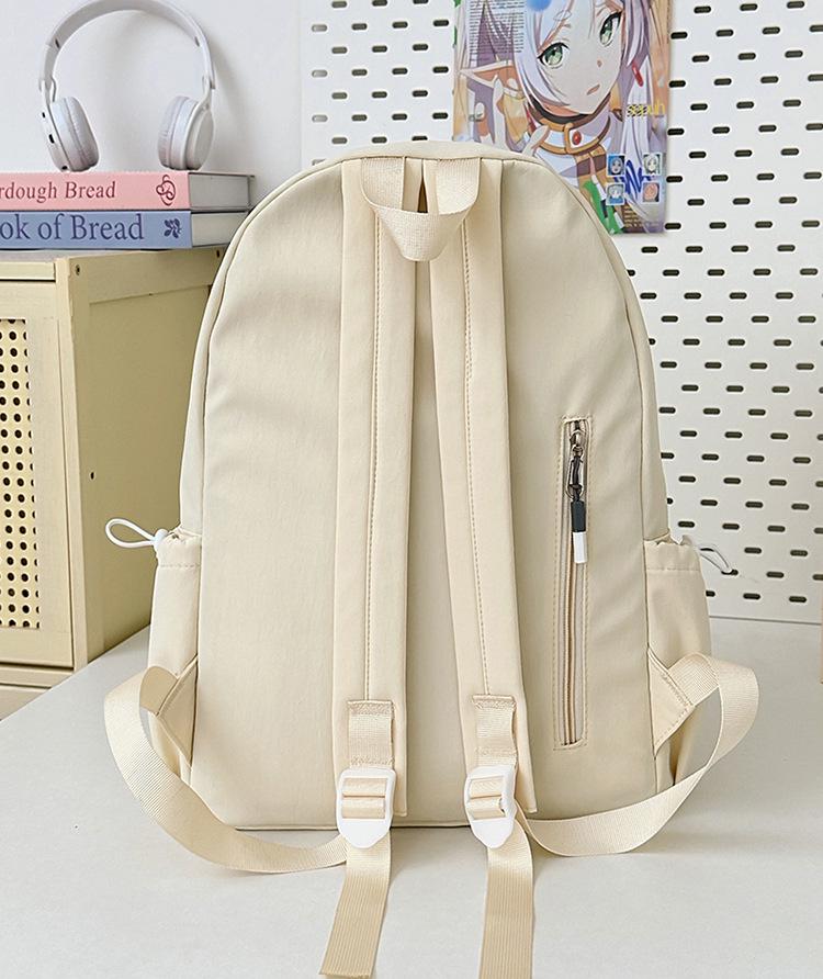 Zaino di Grande Capacità Stile Coreano con Fiocco per Ragazze - Borsa per Laptop per Studenti Universitari e delle Medie