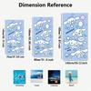 1pc Sanrio Cinnamoroll Cartoon Pattern Microfiber Beach Towel, Quick-Dry, Ultra-Absorbent, Digital Print
