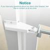 2pcs Adjustable Storm Hardware Bracket Replacement Parts Door Post Jamb Bracket  For Farmhouse