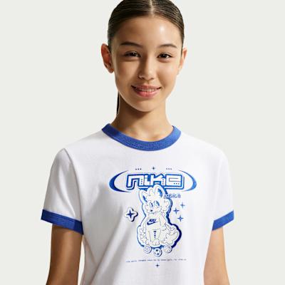 Nike Kids T Shirts Crew Neck Moderate XS