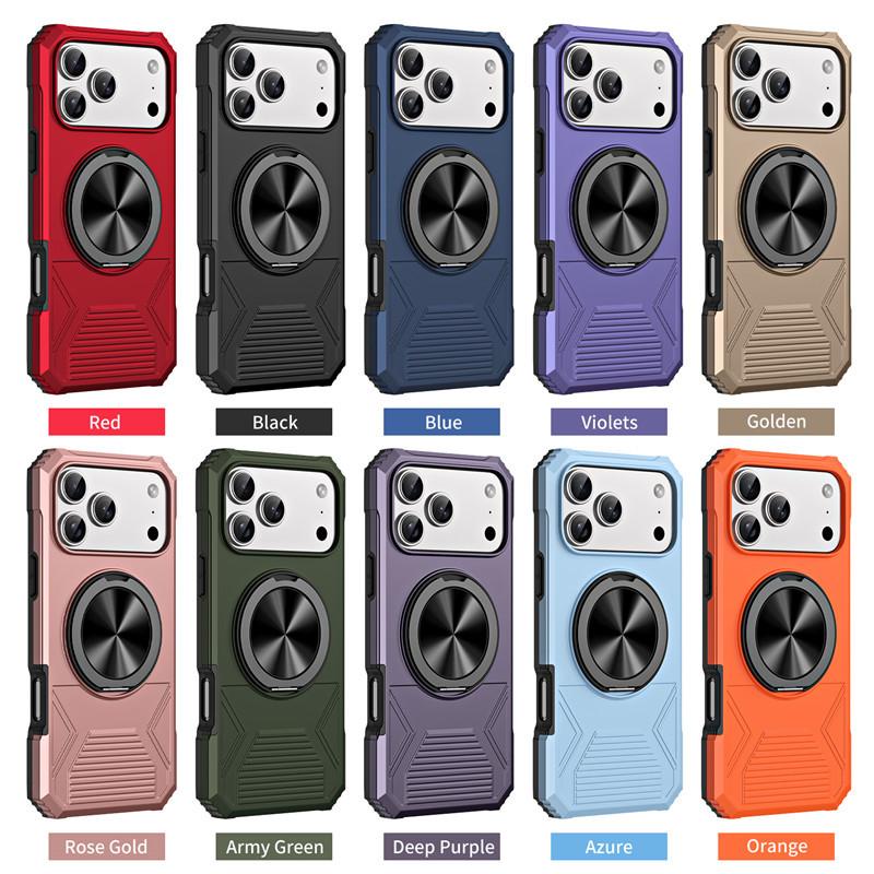 Alliance Ring Shadow Suitable for iPhone17Pro Max Mobile Phone Case Apple 15 Bracket Case 13 Magnetic Protective Case