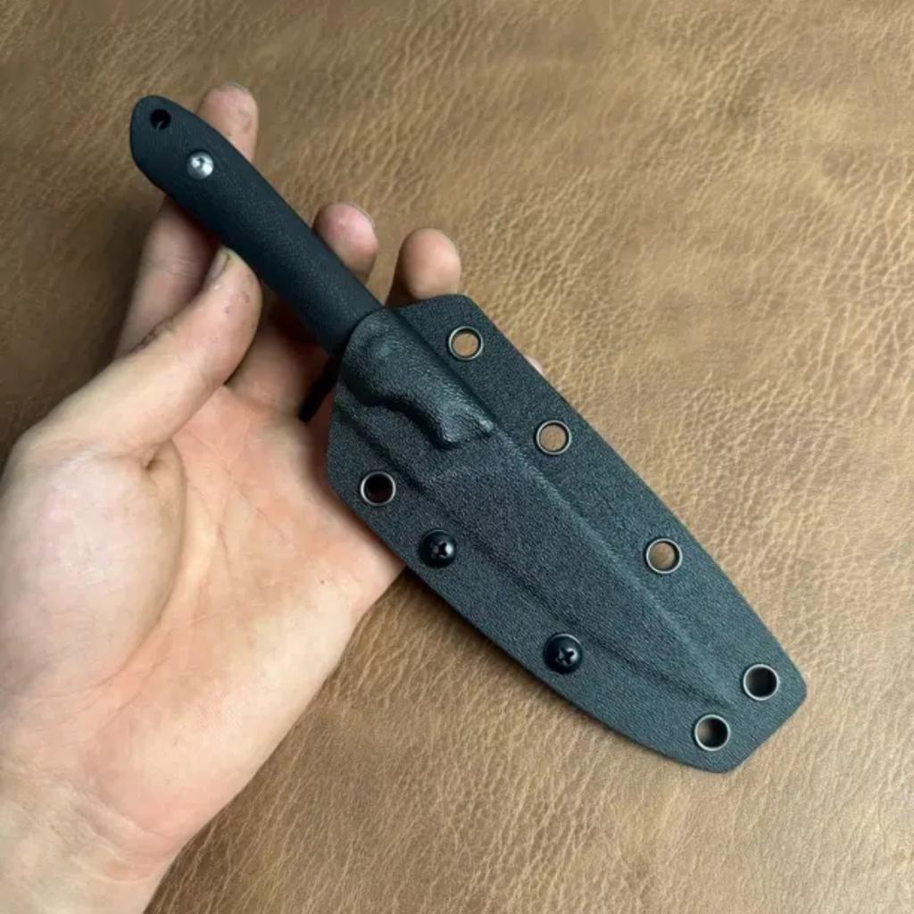 3.5 Inch Paring Knife K890 Powder Steel Blade G10 Handle Cleaver Steak Peeling Fruit Engraving Utility Kitchen Knife With Cover