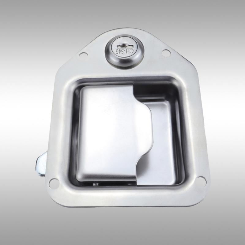 Truck Tool Box Latches Replacement Stainless Steel Toolbox Paddles Lock Handle with Key for Truck, Trailer