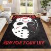 Friday the 13th Carpet Door Mat for Living Room or Bedroom Protective Mat Under Chair Office Decoration Christmas Gift Birthday Present