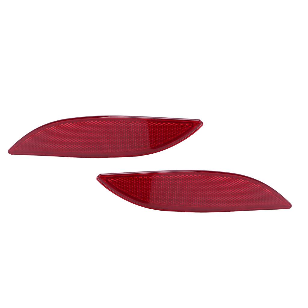 Rear Bumper Reflector Lens Promote Driving Safety Red Back Bumper Trim Reflector for MEGANE MK3 2008