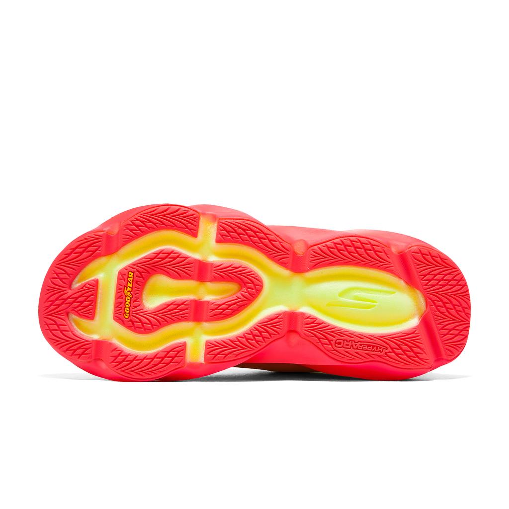 Skechers SKX Aero Burst Top-Level Cushioning Stable Sports Support Thick Sole Durable Running Shoes Women Sneaker Yellow 172210-WYL