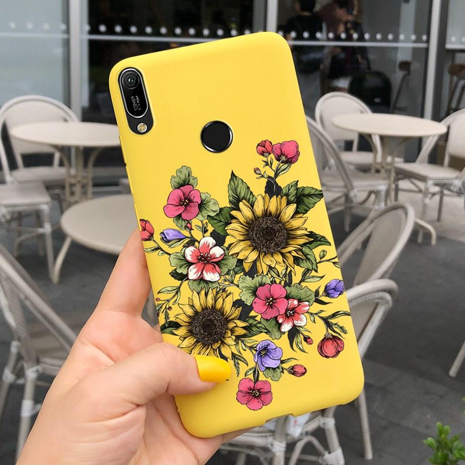 Huawei Y6 2019 Case Huawei Y6s Y6 Prime 2019 Silicone TPU Cover Soft Phone Case For HuaweiY6 2019 MRD-LX1F Y 6  Y6Prime Fundas