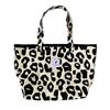 Korean Leopard Print Canvas Tote Large Capacity [88flix] Bag, Eco-Friendly,