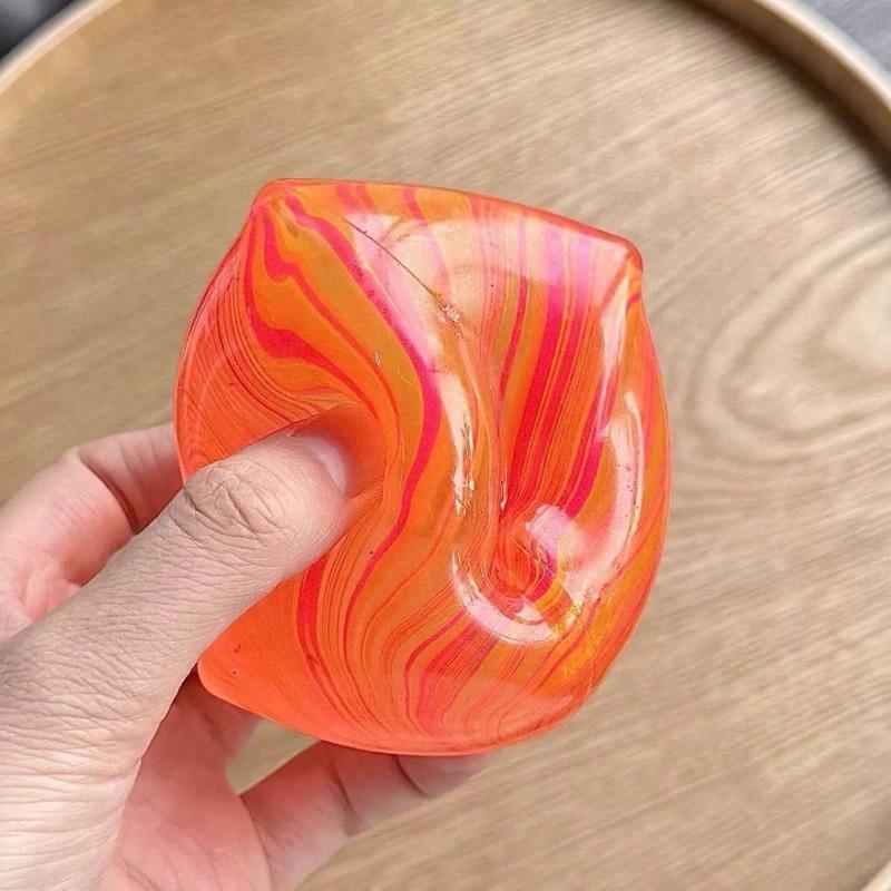 

Texture Ice Cube Mochi Stress Relief Toy - Perfect Gift - Birthday Gift - Holiday Gift - Christmas Gift 1pc Orange різнокольоровий