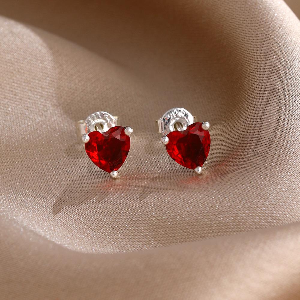 Valentine's Day Red Series Pure Copper Metal Pendant Bead Component Charm Bead Component Apple Love Pendant Bead Component, Compatible With Authentic