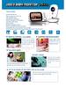 3.2" Baby Monitor with Camera for Home Use
