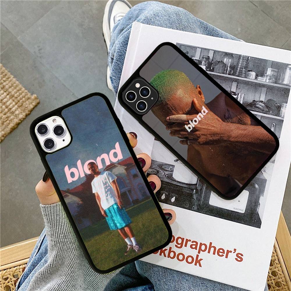 Frank Ocean Blond Handyhülle Für iPhone 16 E 16 15 14 Plus 17 13 12 11 Pro Max TPU+PC Stoßfeste Abdeckung