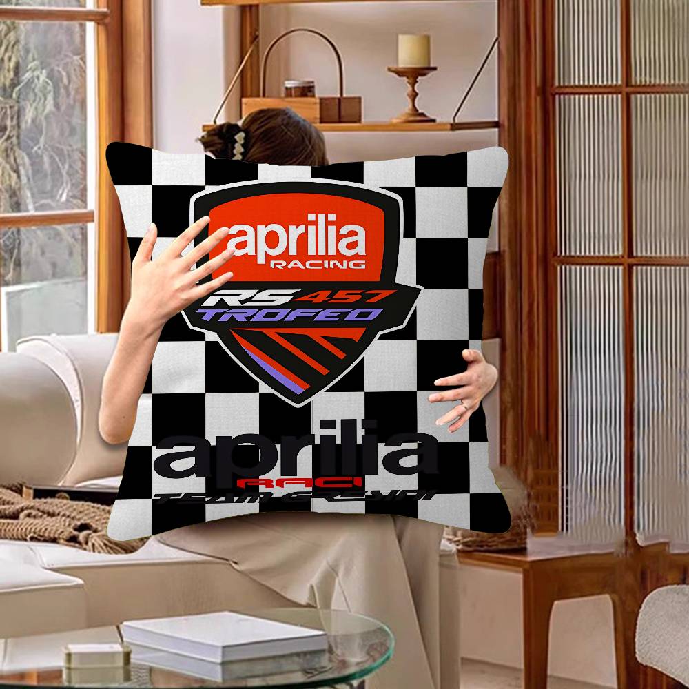 A-ApriliaS Logo Pillow Cover For Bedroom Room And Living Room Sofa Decorative Cushion Cover
