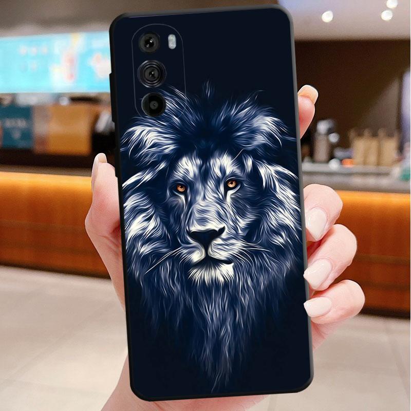

Phone Case For Motorola Edge 50 40 Pro 60 50 40 30 Ultra Neo Fusion Moto G85 G72 G53 G54 G84 G13 G32 Lion Moto G32