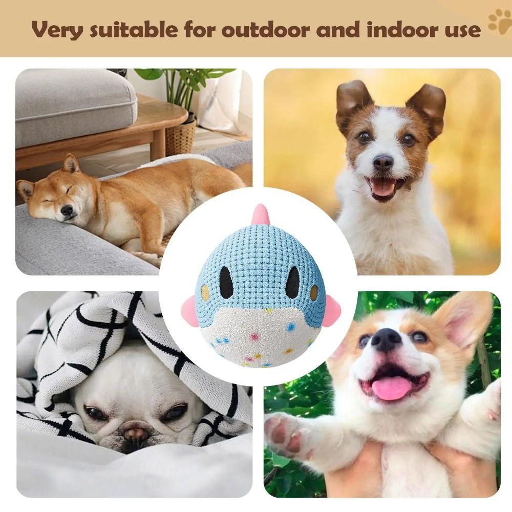 Animal Shaped Electric Rolling Toy Durable Chew Interactive Teasing Ball  Fetch Play