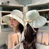 Hat Women's Summer Outdoor Sun Hat Cycling Big Eaves Sun Protection Basin Hat Fashionable Versatile Face Small Bucket Hat