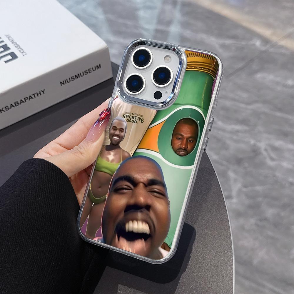 HOT Kanye West YE Funny Phone Case For iPhone 17e 17 16e 16 15 14 13 12 11 mini Pro Max X XR XSMAX Air Plus Transparent Cover